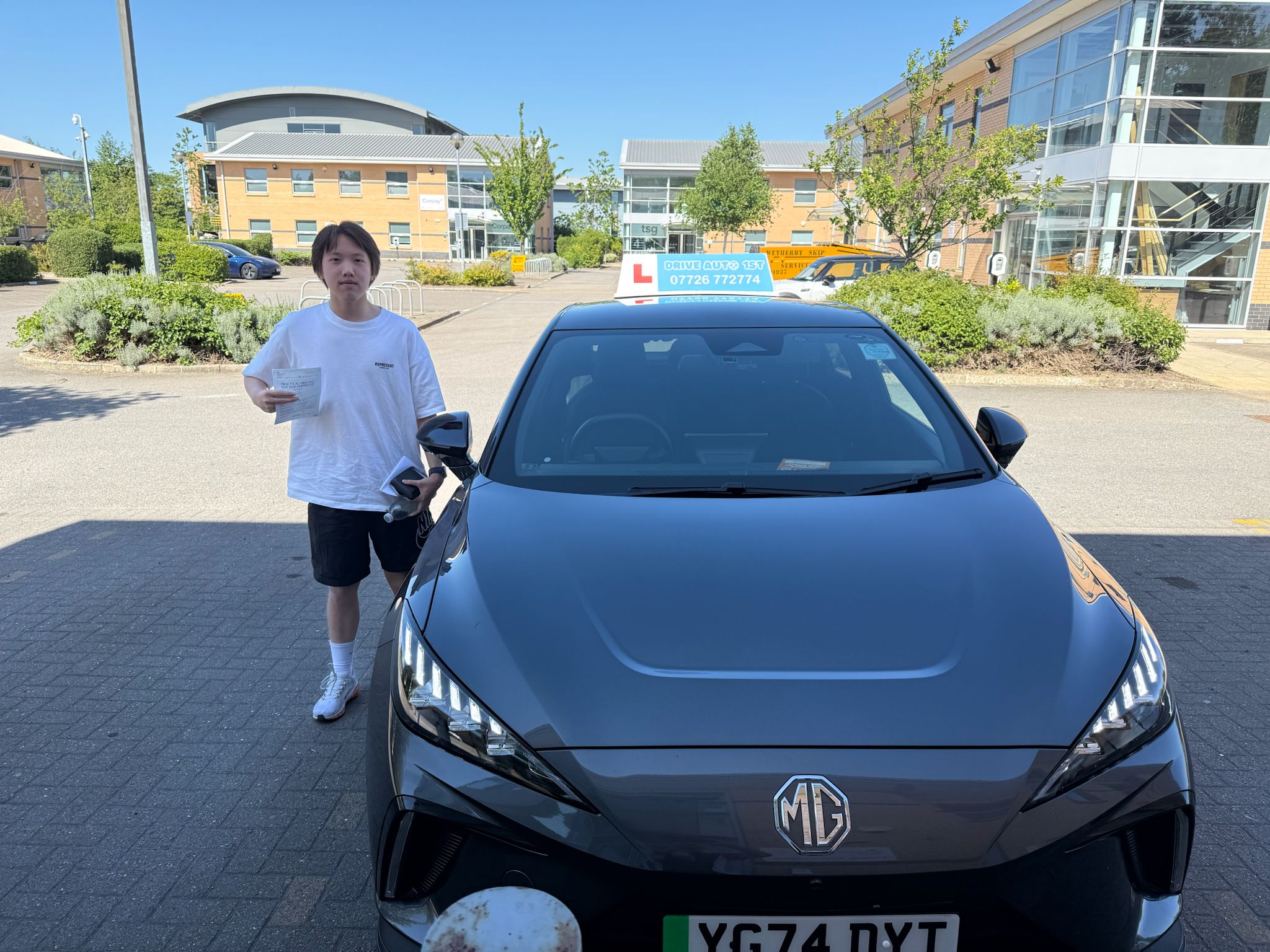 Drive Auto 1st — electric automatic driving lessons